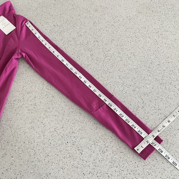 Vitality Balance Fuchsia Tati Long Sleeve Dress 1/4 Zip Athletic Exercise L - Picture 8 of 14